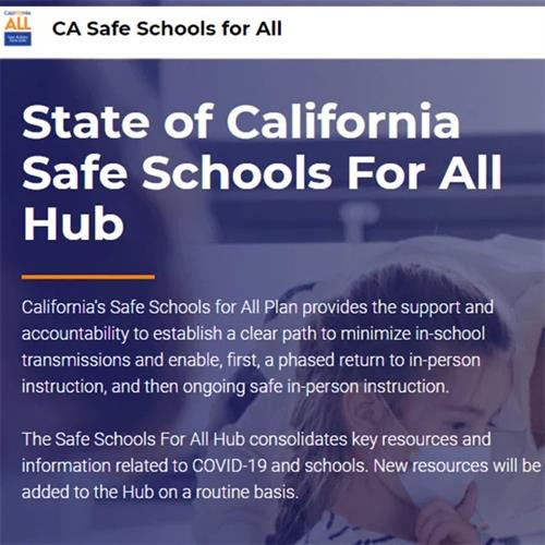 State of California Safe Schools For All Hub